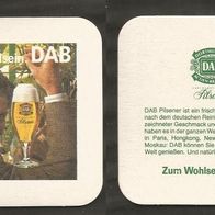 Bierdeckel: DAB ( Dortmunder Aktien Brauerei ) # 6