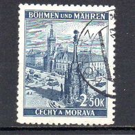 D. Reich Böhmen und Mähren 1939, Mi. Nr. 0032 / 32, Freimarken, gestempelt #09335
