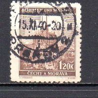 D. Reich Böhmen und Mähren 1940, Mi. Nr. 0041 / 41, Freimarken, gestempelt #09367