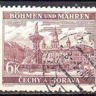 D. Reich Böhmen und Mähren 1940, Mi. Nr. 0058 / 58, Freimarken, gestempelt #09482
