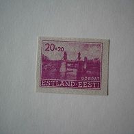 Estland Nr 5 Postfrich ungezähnt