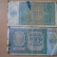 Banknote Kroatien: 100 Kuna 1941