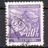 D. Reich Böhmen und Mähren 1941, Mi. Nr. 0065 / 65, Freimarken, gestempelt #09544