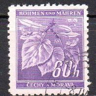 D. Reich Böhmen und Mähren 1941, Mi. Nr. 0065 / 65, Freimarken, gestempelt #09546