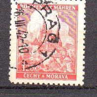 D. Reich Böhmen und Mähren 1941, Mi. Nr. 0068 / 68, Freimarken, gestempelt #09563