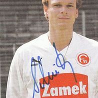 Michael Schütz - Fortuna Düsseldorf AK alt - signiert Ex Hannover 96