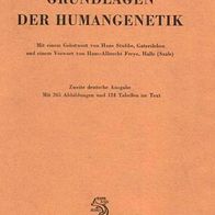 Stern, Grundlagen der Humangenetik - 2. dt. Ausg. ´68, goldgepr. Gln. m. SU