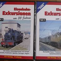 dvd ek Eisenbahn Exkursionen vor 30 Jahren ; 2 Scheiben