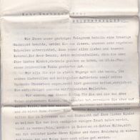 Mitteilung über Tod des Ehemanns - k.u.k. Armee - Auronzo 1918 (51694)
