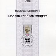 BRD / Bund 1982 kompletter Jahrgang auf Ersttagsblättern ETB 1 - 26