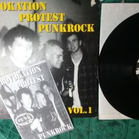 VA "Provokation Protest Punkrock Vol. 1" LP 1998 Rabauz Records ?(004) Knochenfabrik,