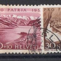 Schweiz gestempelt Pro Patria 1953 Michel 580-84 - 2