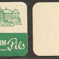 Bierdeckel: Lindwurm Pils