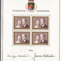 Liechtenstein postfrisch Kleinbogen 614