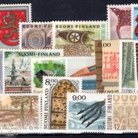 Finnland postfrisch Lot Freimarken zw. 698 bis 972