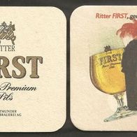 Bierdeckel: Ritter First Pils # 1