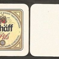 Bierdeckel: Schäff Bräu Pils
