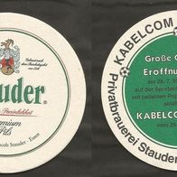 Bierdeckel: Stauder Premium Pils