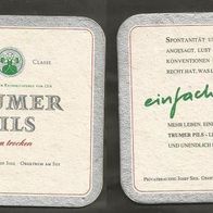 Bierdeckel: Trumer Pils # 1