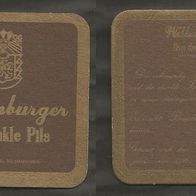 Bierdeckel: Wilkenburger - das Dunkle Pils