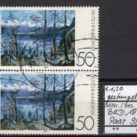 BRD / Bund 1978 Deutscher Impressionismus MiNr. 986 gestempelt senkrechtes Paar