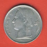 Belgien 5 Francs 1949 Belgie