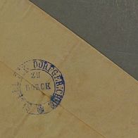 SIEGEL des Dorfgerichts auf Brief v 1910 Herzsprung Heiligengrabe Dorfgericht Stempel