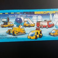 Ü - Ei Beipackzettel Ferraeroport Fahrzeuge 633 763