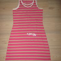 NEU tolles Strandkleid Shirtkleid Trägerkleid ESPRIT Gr. 158/164 pinkgeringelt