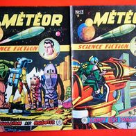 SF.. Meteor- Nr.13 u.16.. Orginal Titan-Verlag, 50 er Jahre, .. selten !!