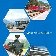 Fahrplan Zillertalbahn Jenbach - Mayrhofen im Zillertal 2012 Österreich Tirol