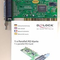 Delock 89015 Parallele PCI Karte