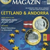 Deutsches Münzenmagazin Nr. 1 aus 2014 ungelesen und verschweißt