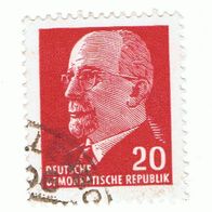 DDR Ulbricht MiNr. 848 Xx II A gestempelt Tagesstempel