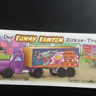 Ü - Ei Beipackzettel Der Funny Fanten Zirkus - Truck 635 901