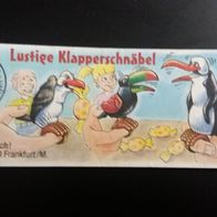 Ü - Ei Beipackzettel Lustige Klapperschnäbel 634 808