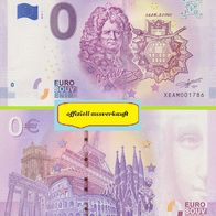 0 Euro Schein Dissipat Atque Fovet XEAM 2018-1 offiziell ausverkauft Nr 2001