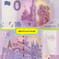 0 Euro Schein Notre-Dame-de-la-Garde UEAA 2016-3 offiziell ausverkauft Nr 1435