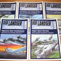 Der Landser Fliegergeschichten 50-54, inkl. Schutzhüllen