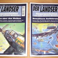 Der Landser Fliegergeschichten 60,61, inkl. Schutzhüllen