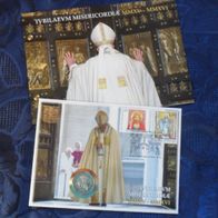 Vatikan 2016 2 Euro Gedenkmünze Barmherzigkeit Numisbrief