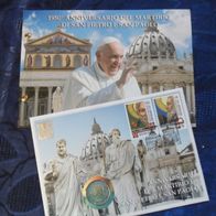 Vatikan 2017 2 Euro Gedenkmünze Petrus und Paulus Numisbrief