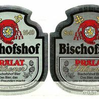 ALT ! Bieretiketten "PRÄLAT" Brauerei Bischofshof Regensburg Oberpfalz Bayern
