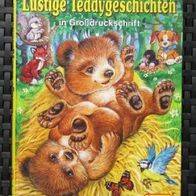 Neuwertig: Kinderbuch "Lustige Teddygeschichten" in Gro0buchstaben Pestalozzi V.