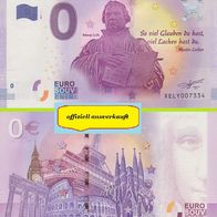 0 Euro Schein Gottes Gnade gibt es umsonst (Big Ben) XELY 2017-1 ausverkauft Nr 7334