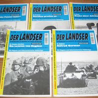 Der Landser - Großband 1275-1279, inkl. Schutzhüllen