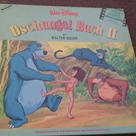 Dschungel Buch II Walt Disney und 16 seitiges Bilderbuch LP / Vinyl