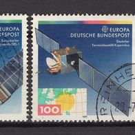 BRD / Bund 1991 Europa: Europäische Weltraumfahrt MiNr. 1526 - 1527 gestempelt -2-