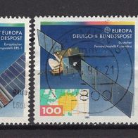 BRD / Bund 1991 Europa: Europäische Weltraumfahrt MiNr. 1526 - 1527 gestempelt -5-