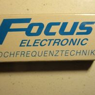 Zündhölzer Streichhölzer Schachtel Kleinformat Focus Electronic
